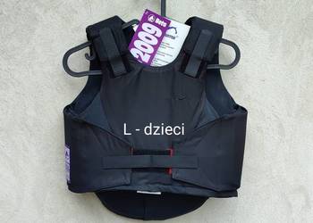 NOWA z metką - kamizelka ochronna jeździecka - L dzieci - Euro Hunter