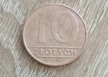 moneta 10 zł rok 1989