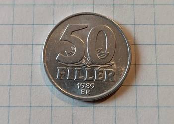 50 FILLERÓW ( FILLER ) 1989 ROK - WĘGRY