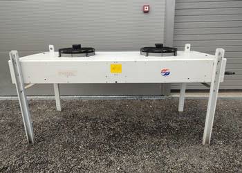 Skraplacz kondensator Guntner 2x450mm agregat chłodniczy zestaw sprężarek