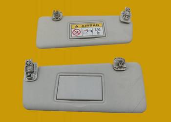 DASZKI PRZECIWSŁONECZNE LEWY PRAWY OSŁONA KPL  Renault Megane III