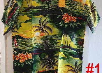 Tropikalny Koszula Plażowa z Bali Hippie Boho Unisex