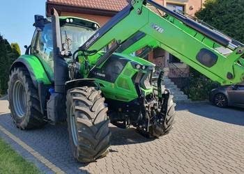 Ciągnik Deutz-Fahr 6165 z ładowaczem Quicke Q78