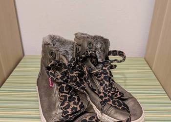 Buty zimowe 38 brązowe