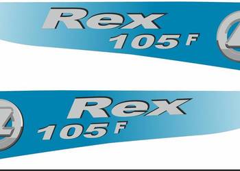 Naklejki Landini Rx 105 F super mocne zamienniki