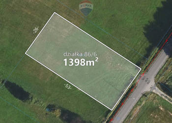Działka 1398m2 z warunkami zabudowy, gm.Włocławek