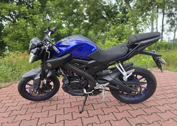 Motocykl Yamaha MT-125, 15KM, kat. B, 17 tys. km