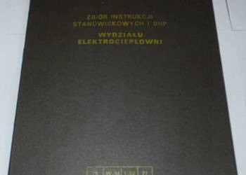 ZBIÓR INSTRUKCJI STANOWISKOWYCH I BHP HUTA KATOWICE