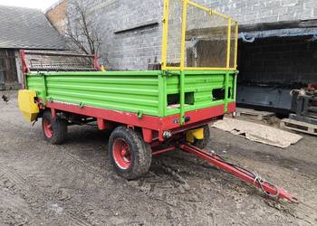 Rozrzutnik obornika Czarna Białostocka 4t dwu osiowy