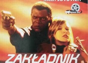 Zakładnik  DVD  Samuel L. Jackson, Milla Jovovich Zakładnik  DVD  Samuel L. Jackson, Milla Jovovich