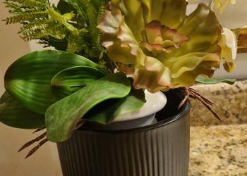 Osłonka ceramiczna doniczka czarna