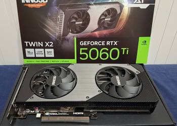 Karta graficzna INNO3D GeForce RTX 5060 Ti Twin X2 16GB GDDR7