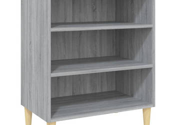 Szafka szary dąb sonoma 57x35x70 cm materiał drewnopochodny WM-813189