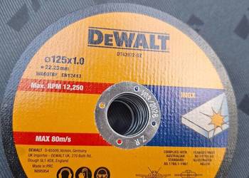 Tarczę do cięcia dewalt