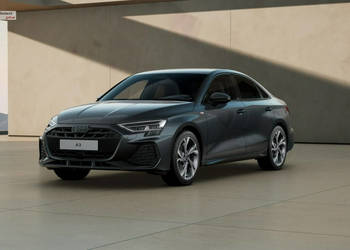 Audi A3 Limousine LED_Kamera_El.Fotel z Pamięcią_3-strefy_Półskóry_ACC_Asy…