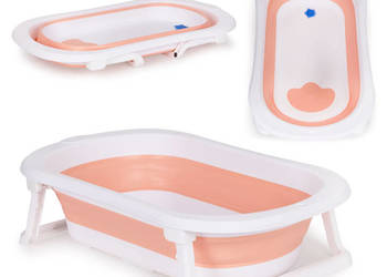 Wanienka dla dzieci wanna turystyczna składana z odpływem ECOTOYS