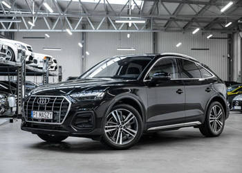 Audi Q5 Sportback 2.0 TFSI 265 KM. Pneumatyka! Wentylacja. Skóra. Matrix. …