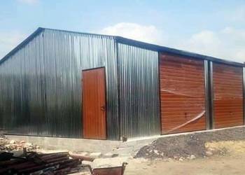 Blaszana montowana hala 12×8 m – ocynkowana