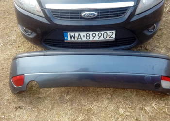 FORD FOCUS MK1 LIFT - Zderzak Tył HATCHBACK - Szary - Kompletny Kol. K1 !!