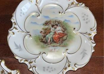 Talerzyk. Ilmenau. Made in Germany. Ze scenką antyczną.