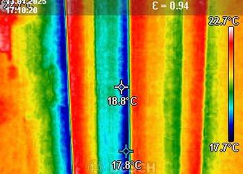 Wykrywanie nieszczelności okien kamerą termowizyjną, Wrocław, cennik.