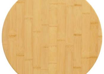 vidaXL Blat do stołu, Ø40x1,5 cm, bambusowy(SKU:352672)