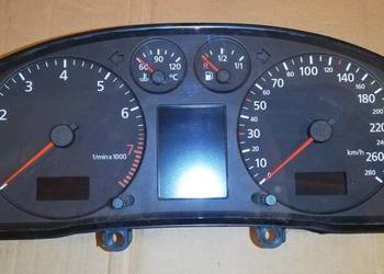 Licznik zegary full fis Audi a6 c5 2.7 bit biturbo v6 v8 s6 sedan Avant VDO