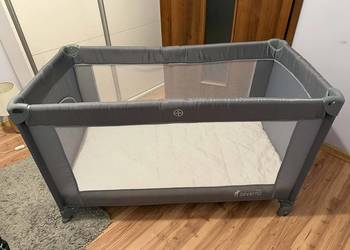 Łóżeczko Turystyczne składane + Materac Antyalergiczny