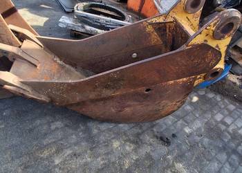 Koparka JCB, atlas cat volov, łyżka kopiąca do koparki