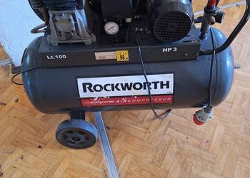 Kompresor / sprężarka Rockworth 100l, HP 3