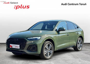 Audi Q5 Sportback MatrixLED_Kamery360_Skóra_20"_S line_PakietCzerń_El.Fote…