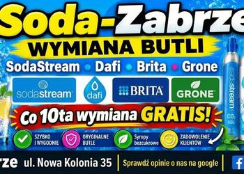 Butle SodaStreame ,Dafi,Brita-Wymiana