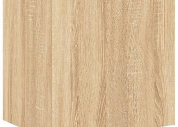 Ścienna szafka TV z LED dąb sonoma 405x35x40 cm WM-837250