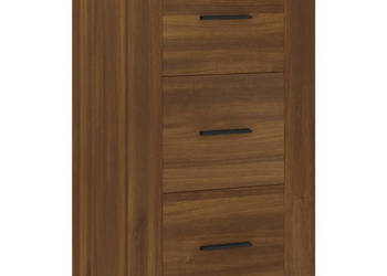 Szafka brązowy dąb 40x33x70 cm materiał drewnopochodny WM-819427
