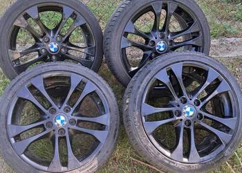 Sprzedam Felgi bmw 5×120 r.18 na oponach zimowych niskoprofilowych
