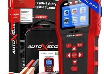AUTOXSCAN RS 300 EDGE Tester Diagnostyczny Wyświetlacz Kolor J.Pol F.vat