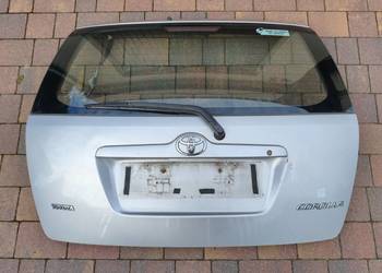 Klapa Bagażnika Szyba Toyota Corolla E12 Kombi Srebrna