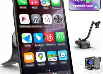 MONITOR SAMOCHODOWY 9" CARPLAY ANDROID AUTO UCHWYT MAGNETYCZNY