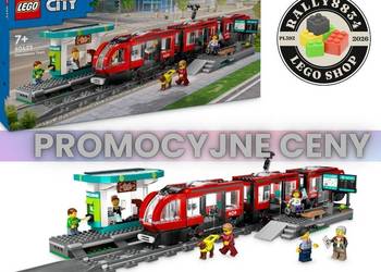 LEGO 60423 City Tramwaj miejski ze stacją