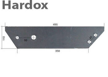 Płoza długa HARDOX 9210158/P części do pługa FORTSHRITT B200