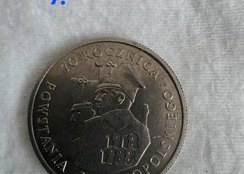 Moneta Moneta 70 rocznica powstania wielkopolskiego Moneta Moneta 70 rocznica powstania wielkopolskiego