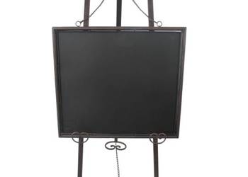 Tablica kredowa na stojaku menu restauracja bar