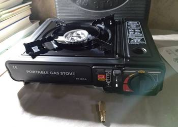 Kuchenka gazowa turystyczna na kartusze gazowe wraz z walizką