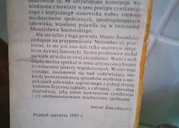Miasto światłości Smolarski księgarnia Praga Warszawa okazy