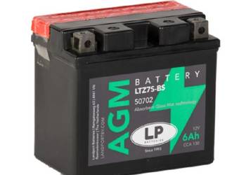 Akumulator motocyklowy Landport LTZ7S-BS 6Ah 130A