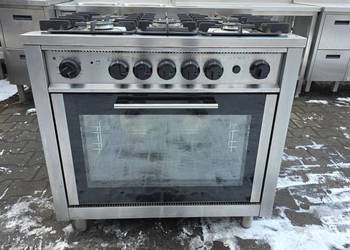 Kuchnia Gaz 5 Pal z Piekarnikiem Elekt - HENDI - S-464.N