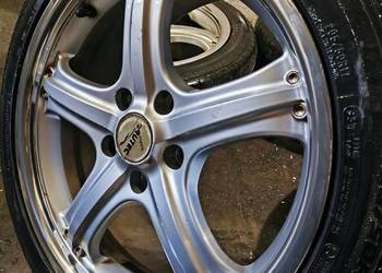 Autec Stratos 17'' 8J 5x112 polerowane ranty, opony letnie RH BBS OZ