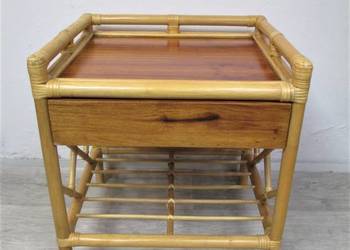 Szafka bambusowa.lat 70.Design