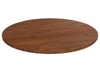 vidaXL Okrągły blat do stolika, ciemnobrązowy, Ø60x1,5 cm(SKU:342968)