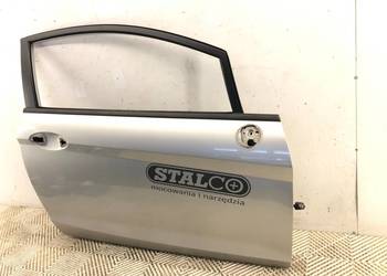 DRZWI PRAWY PRZÓD FORD FIESTA MK7 Hatchback Moondust Silver (metalik)